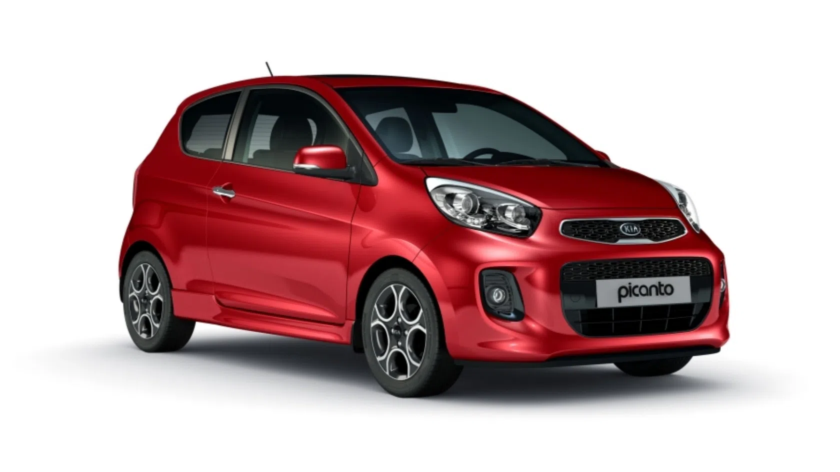 Kia picanto em vermelho